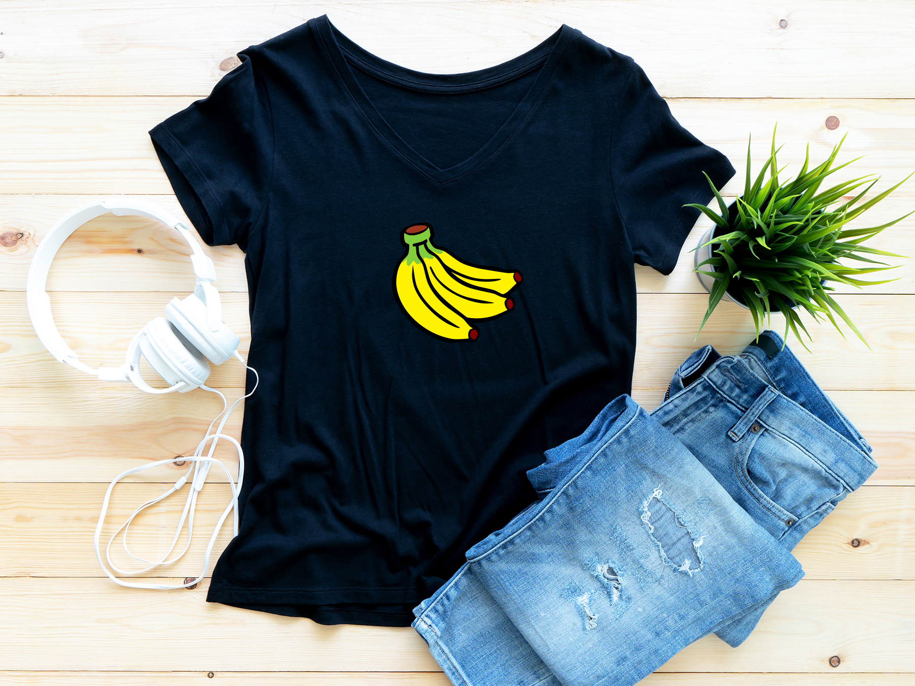 Bananen | Normaler Transferdruck